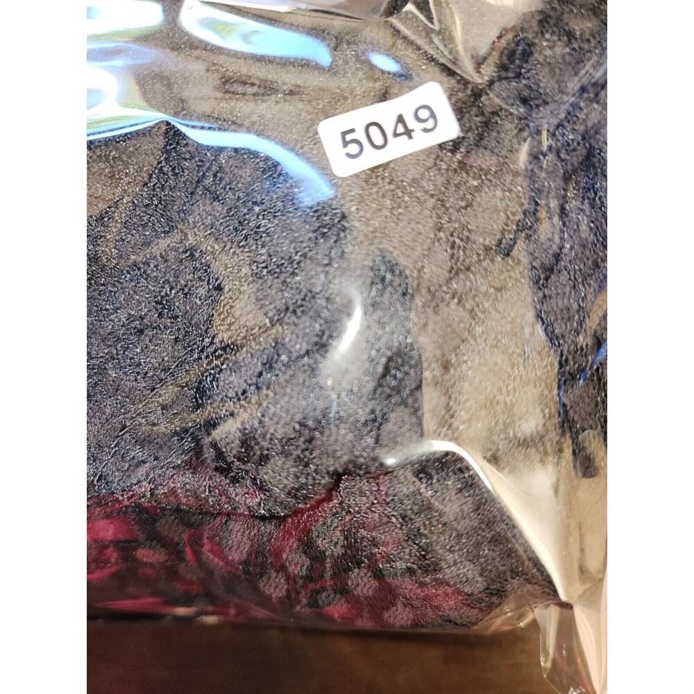 Nina Leonard Dress Womens Size Large Black Sheer High Neck Stretch Midi - Picture 10 of 10